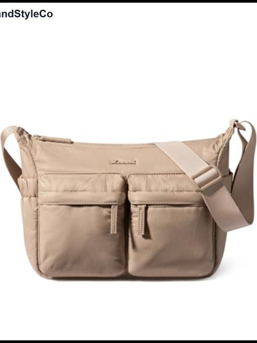 Puffy Crossbody Bag Women Small Hobo Purse w/ Adjustable Strap Anti-theft
